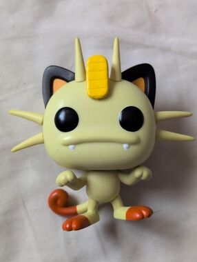Pokemon Meowth Funko Pop Figure Nintendo Cat 2021 Vinyl Toy